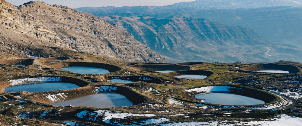 AKOURA LAKES, WATERFALLS
