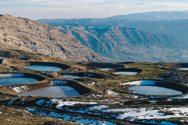AKOURA LAKES, WATERFALLS
